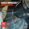 thumbnail image 3 of Mule Outdoor 18" Fan, Omni-Reach  Extended Wall Mount, 300-Degree Swivel, 53031, 3 of 12