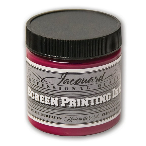 Jacquard Professional Screen Printing Ink, 4 oz., Process Magenta