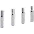 thumbnail image 1 of Extensiones de vástago de tapa de válvula de metal para tapas de válvulas de ruedas automotrices, extensores de vástago para automóviles, camiones, furgonetas y caravanas, 4 unidades, 1 of 5