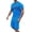 Light Blue, variant on Men's Cotton Track Suits Letter Print Graphics Short Sleeve Crewneck T-shirt and Shorts 2 Piece Short Outfits Size 3XL Red