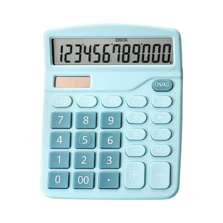 XUYAN Calculator Solar Energy Office Accounting Calculator Student Small Portable Computer Student Puzzle Calculator Does Quick Calculations