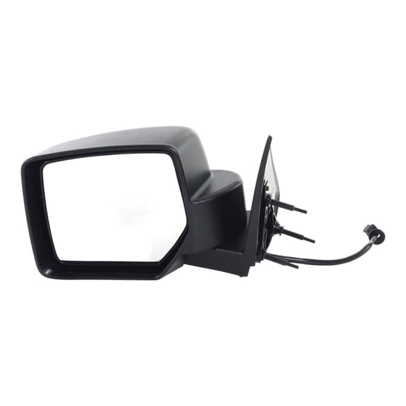 For Jeep Liberty 2008 2009 2010 2011 2012 Door Mirror Driver Side | Power | Textured Black | Replacement For CH1320279 | 57010077AA, 57010077AB