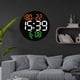 thumbnail image 5 of Reloj de pared digital LED Baoblaze con temperatura y humedad control remoto, 5 of 7