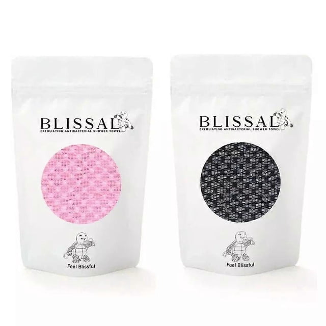 Blissal - Blissal Exfoliating Bath Towel, Blissal Exfoliating Bath Towel