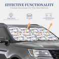 thumbnail image 4 of Easygdp Trains et Cactus pour 2 Pcs Pare-Soleil Pliable pour Voiture, SUV, Camion-Grand, 4 of 6