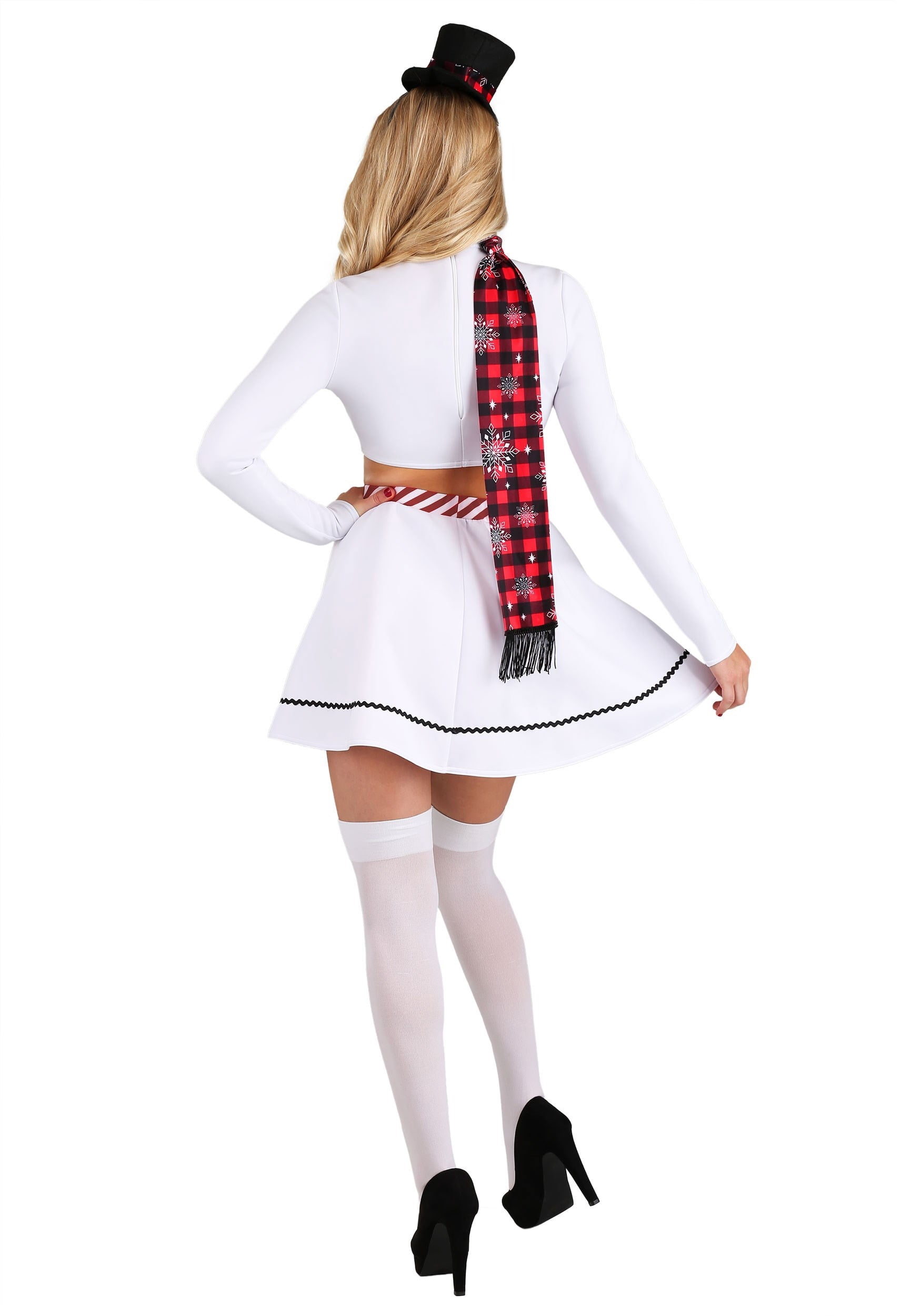 Womens Sexy Christmas Snowman Costume 