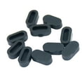 thumbnail image 3 of Conjunto de Tapones de Silicona para Protección contra Polvo - Pack de 10 Unidades, Color Negro, 3 of 5