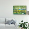 thumbnail image 3 of Trademark Fine Art 'Morning Stroll I' Canvas Art by Tim OToole, 3 of 4