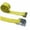 Yellow, variant on 2 in. x 16 ft. Logistic Straps with Cam Buckle & E-Fittings - Grey, 4 Piece