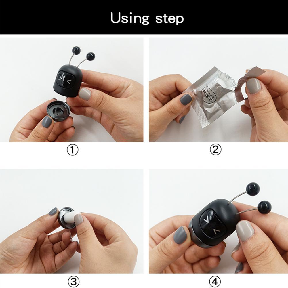 Cute Robot Car Air Freshener Air Aromatherapy Condition Clip Diffuser Auto Air Vent Mount Clip Girl Car Accessories Car Perfume
