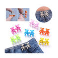 thumbnail image 3 of Ensemble de Boutons Réglables pour Jeans, Tendeur de Taille, Pince Ours, Pince Ours pour Pantalon, Boutons Ours pour Jeans Jupe, 3 of 6