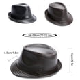thumbnail image 4 of Transemion Stylish Hats For Men All Seasons And Any Outfit Add Charm To Outfits Hat For Men black 1Set, 4 of 6
