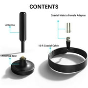 UOYOTT Upgraded TV Antenna Digital HD Antenna Indoor HDTV Long Range 1080P 4K