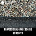 thumbnail image 6 of Instant Edging - (Extra Tall 4.75" High) - Brown 20ft Premium No Dig Yard Edging Kit, for Landscaping, and Flower Gardens - Includes 18 Edging Stakes (Brown), 6 of 6