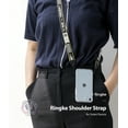 thumbnail image 2 of Ringke [Shoulder Strap] for Cell Phone Cases, Keys, Cameras & ID QuikCatch Lanyard Adjustable Crossbody String - Ticket Band Black, 2 of 9