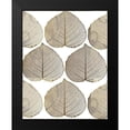 thumbnail image 2 of Sophie 6 12x14 Black Modern Framed Museum Art Print Titled - Nature Walk Teal and Gold II, 2 of 5