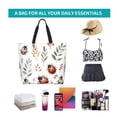 thumbnail image 6 of Rocae Watercolor Ladybug for Big Capacity Shoulder Bag with Pockets,Tote Bag for Women Handbag, 6 of 8
