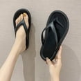 thumbnail image 4 of DPTALR Women's Flat Sole Beach Sandals Summer Non-Slip Causal Slippers, 4 of 4