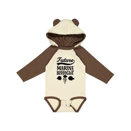 

Inktastic Future Marine Biologist Childs Gift Baby Boy or Baby Girl Long Sleeve Bodysuit