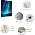 thumbnail image 2 of ZHONGYUTONG Northern Lights Wall Art Aurora Borealis Painting Forest Mountain Canvas Prints Nature Landscape Home Decor Framed (20.00" x 30.00"), 2 of 6