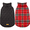 New Red, variant on Kuoser Reversible Dog Coat Adjustable British Style Plaid Pet Jacket, Waterproof and Windproof, Blue, M