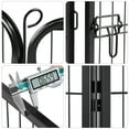 thumbnail image 5 of Yaheetech 24"H Metal Dog Playpen, Black, 16 Panels, 5 of 6