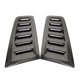 thumbnail image 4 of GSRECY Kit universal de pala de ventilación para capó, rejillas de entrada de flujo de aire, cubierta para embellecedor de capó, compatible con Focus RS ST MK2 Style (aspecto de fibra de carbono), 4 of 5