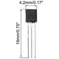 thumbnail image 2 of Unique Bargains PNP NPN Transistor de Puissance Assortiment Kit Composant Électronique 480 Pcs 24 Types, 2 of 4