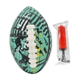 thumbnail image 2 of Pelota de rugby para niños, resistente al desgaste, con inflador, pelota de fútbol americano, pelota de fútbol acuático para lago, pelota de recuerdo, 2 of 9