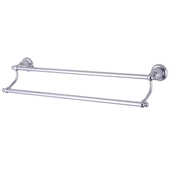 Kingston Brass BA797318C English Vintage 18-Inch Double Towel Bar in Polished Chrome