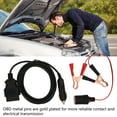 thumbnail image 3 of ECU Emergency Power Supply Cable, 12V Portable Wearproof Plug And Play Universal  Lighter Socket OBD2 Memory Saver With Clip For Cars, 3 of 8
