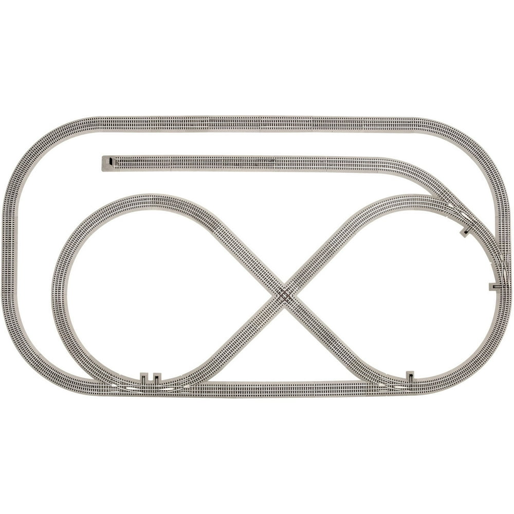 Lionel O Scale Deluxe FasTrack Layout (50 Piece) Model Train Track