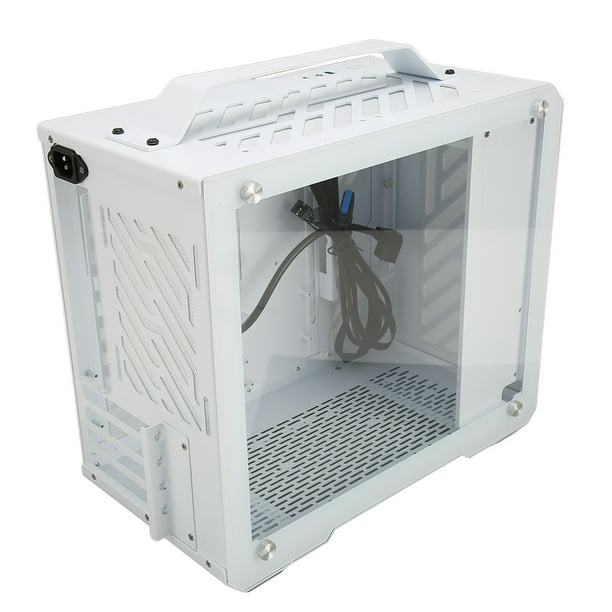 Computer Case, Side Transparent Mini Computer Case For Office Work