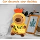 thumbnail image 5 of Peluche Conejillo de Indias acuático, Simulación Carpincho Juguetes, Peluche de Capibara con 8 atuendos y Accesorios, Juguetes de Peluche para disfrazar, Adecuado para Regalar, 5 of 5
