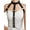 Style 3, variant on Punk Layered Harness Belt Body Chain Leather Chest Choker Chains Goth Rave Belly Adjustable Bra Top Party Waist Belt Accessories for Women Lady