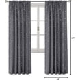 thumbnail image 6 of Kids Blackout Curtains for Bedroom, Rod Pocket Room Darkening Curtains Decoration Thermal Insulation Window Drapes for Nursery, Children Room, 2 Panels, Each 42 x 84 Inch, Grey, 6 of 6