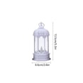 thumbnail image 2 of Hexagonal LED Electronic Candle Light with Black Metal Frame Vintage Indoor Patio Hanging Ambient Decor Lamp, 2 of 6