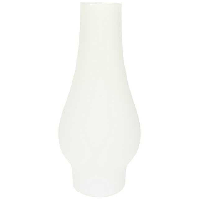 Chimenea para lámpara de aceite con textura esmerilada, resistente al viento, para lámparas de queroseno.