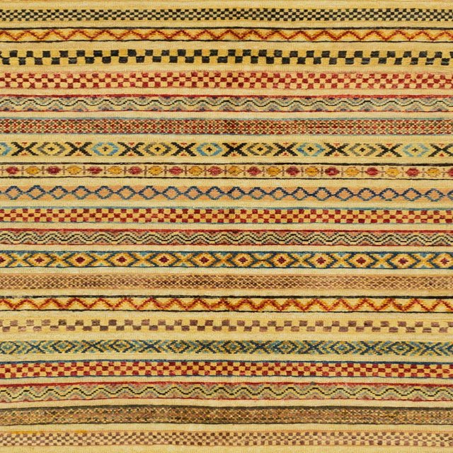 Ahgly Company Tapis d'Intérieur Carrés Abstraits Rouges Abstraits pour Aire, 4 Pieds Carré