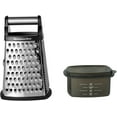 thumbnail image 2 of KitchenAid Gourmet Râpe Boîte, Noire, 2 of 4