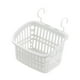 thumbnail image 4 of Organizador de cesta de ducha colgante, resistente, soporte para artículos diversos de baño, almacenamiento portátil Blanco gris, 4 of 9