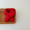 thumbnail image 4 of Tittly Scarf for Women Winter Scarf Kids Fleece Scarf Solid Knitted Scarves Warm Shawl Children Neck Warmer For Baby Boys Girls 04Y Hair Scarf Winter Scarf Red One Size, 4 of 6