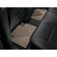 thumbnail image 3 of WeatherTech All-Weather Floor Mats compatible with RAV4, 4Runner, GX, Tacoma - 2nd Row, Tan, 3 of 5
