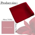 thumbnail image 3 of Red Polyester Square Napkins,Dinner Napkins For Wedding Hotel Home,Soft Linen-Like Cloth Napkins,Washable Reusable Table Linens,Table Decoration,Dining Accessory,Red,1PC, 3 of 9