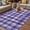 Purple, variant on Sage Green Plaid Outdoor Rug for Patio/Deck/Porch, Non-Slip Large Area Rug 6 x 9 Ft, Modern Art Checkered Farmhouse Indoor Outdoor Rugs Washable Area Rugs, Reversible Camping Rug Carpet Runner