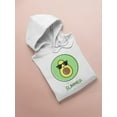 thumbnail image 3 of Avocado Ready For Summer Hoodie Women -Image by Shutterstock, Female Large, 3 of 4
