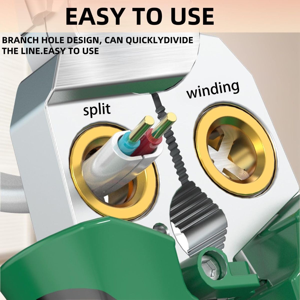 8 in 1 Wire Stripper,Wire Stripping and Cutting Tool, Multi Purpose Crimping Pliers, Voltage Tester Built In, Durable High Strength Materials, Comfort Grip Design