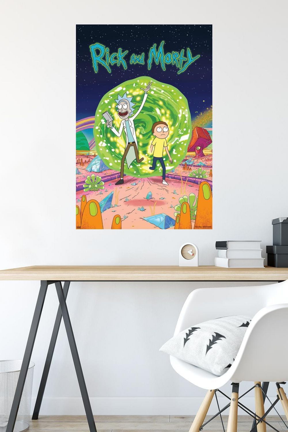 Rick And Morty - Cover Wall Poster