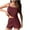 AA-Wine, variant on QATAINLAV 2 Piece Casual Summer Outfits for Women Ribbed Knit Sleeveless Tops and Shorts Pajama Sets Spaghetti Strap Lounge Set Nightwear Light Blue XL
