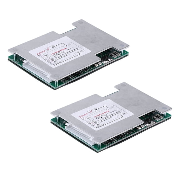 2X 13S 48V 30A Li-Ion Lipolymer Battery Protection Board PCB Board with Balance Heatsink for E-Bike EScooter
